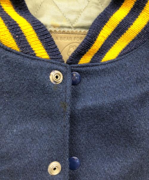 Golden Bear（ゴールデンベア）Golden Bear (ゴールデンベア) スタジャン ネイビー サイズ:Mの古着・服飾アイテム