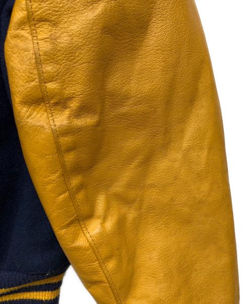Golden Bear（ゴールデンベア）Golden Bear (ゴールデンベア) スタジャン ネイビー サイズ:Mの古着・服飾アイテム