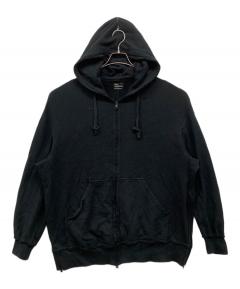 BREATHジップパーカー最終値下げ 中古・古着通販】BREATH (ブレス) BREATH BLEACH LAYERED ZIP HOODIE