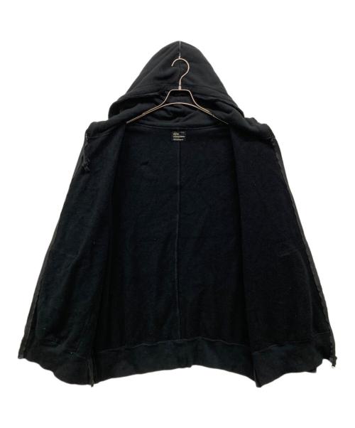 s'yte（サイト）s'yte (サイト) French terry Big zip up hoodie ブラック サイズ:Mの古着・服飾アイテム