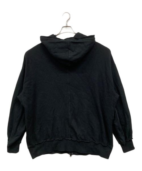 s'yte（サイト）s'yte (サイト) French terry Big zip up hoodie ブラック サイズ:Mの古着・服飾アイテム