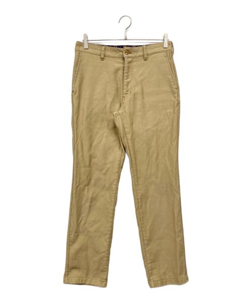 COMME des GARCONS HOMME（コムデギャルソン オム）COMME des GARCONS HOMME (コムデギャルソン オム) ストレートパンツ ベージュ サイズ:SSの古着・服飾アイテム