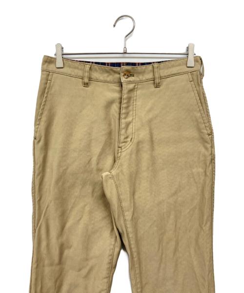 COMME des GARCONS HOMME（コムデギャルソン オム）COMME des GARCONS HOMME (コムデギャルソン オム) ストレートパンツ ベージュ サイズ:SSの古着・服飾アイテム