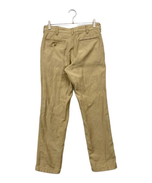 COMME des GARCONS HOMME（コムデギャルソン オム）COMME des GARCONS HOMME (コムデギャルソン オム) ストレートパンツ ベージュ サイズ:SSの古着・服飾アイテム