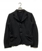COMME des GARCONS HOMME PLUSコムデギャルソンオムプリュス）の古着「縮絨ジャケット」｜ブラック