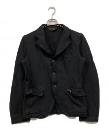 COMME des GARCONS HOMME PLUS（コムデギャルソンオムプリュス）の古着「縮絨ジャケット」｜ブラック