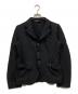 COMME des GARCONS HOMME PLUS（コムデギャルソンオムプリュス）の古着「縮絨ジャケット」｜ブラック