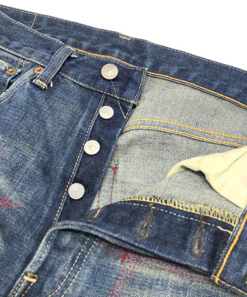 JUNYA WATANABE COMME des GARCONS（(ジュンヤワタナベ コムデギャルソン）JUNYA WATANABE COMME des GARCONS ((ジュンヤワタナベ コムデギャルソン) LEVI'S (リーバイス) デニムパンツ インディゴ サイズ:Sの古着・服飾アイテム