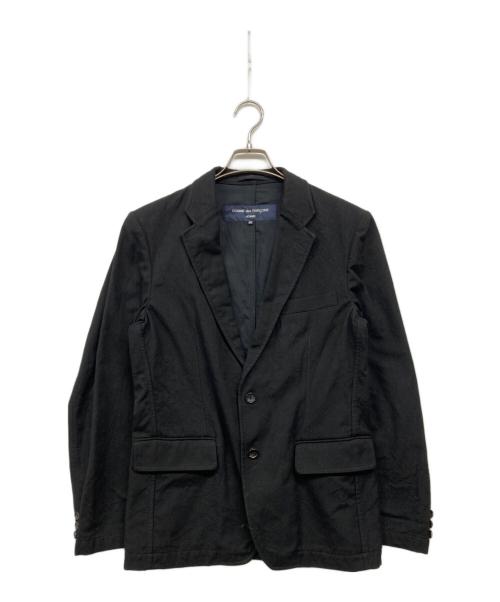 COMME des GARCONS HOMME（コムデギャルソン オム）COMME des GARCONS HOMME (コムデギャルソン オム) テーラードジャケット ブラック サイズ:SSの古着・服飾アイテム
