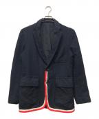 COMME des GARCONS HOMMEコムデギャルソン オム）の古着「テーラードジャケット」｜ネイビー