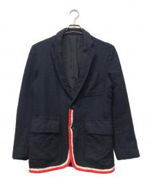 COMME des GARCONS HOMME（コムデギャルソン オム）の古着「テーラードジャケット」｜ネイビー