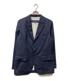 COMME des GARCONS HOMME（コムデギャルソン オム）の古着「ストライプテーラードジャケット」｜ネイビー