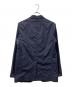 COMME des GARCONS HOMME (コムデギャルソン オム) ストライプテーラードジャケット ネイビー サイズ:SS：10000円