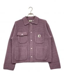 Carhartt WIP（カーハート ワーク イン プログレス）の古着「W’MICHIGAN SWEATER」｜パープル