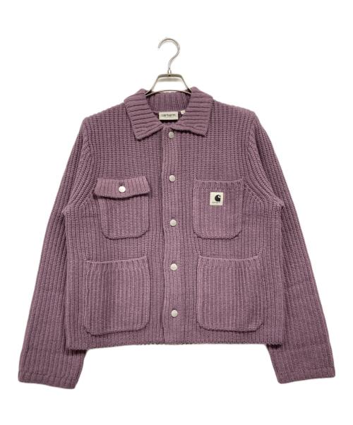 Carhartt WIP（カーハート ワーク イン プログレス）CARHARTT WIP (カーハート ワーク イン プログレス) W’MICHIGAN SWEATER パープル サイズ:Mの古着・服飾アイテム