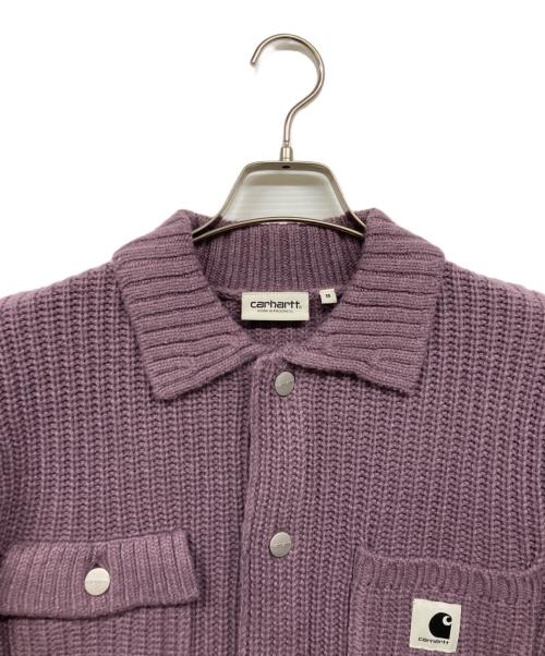 Carhartt WIP（カーハート ワーク イン プログレス）CARHARTT WIP (カーハート ワーク イン プログレス) W’MICHIGAN SWEATER パープル サイズ:Mの古着・服飾アイテム