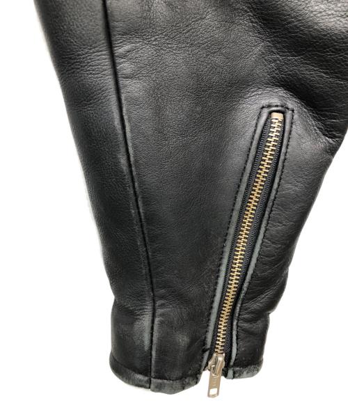 HARLEY-DAVIDSON（ハーレーダビッドソン）HARLEY-DAVIDSON (ハーレーダビッドソン) ダブルライダースジャケット ブラック サイズ:XXLの古着・服飾アイテム