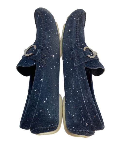 JIMMY CHOO（ジミーチュウ）JIMMY CHOO (ジミーチュウ) ドライビングシューズ ネイビー サイズ:40 1/2の古着・服飾アイテム