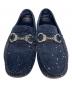 JIMMY CHOO (ジミーチュウ) ドライビングシューズ ネイビー サイズ:40 1/2：8000円