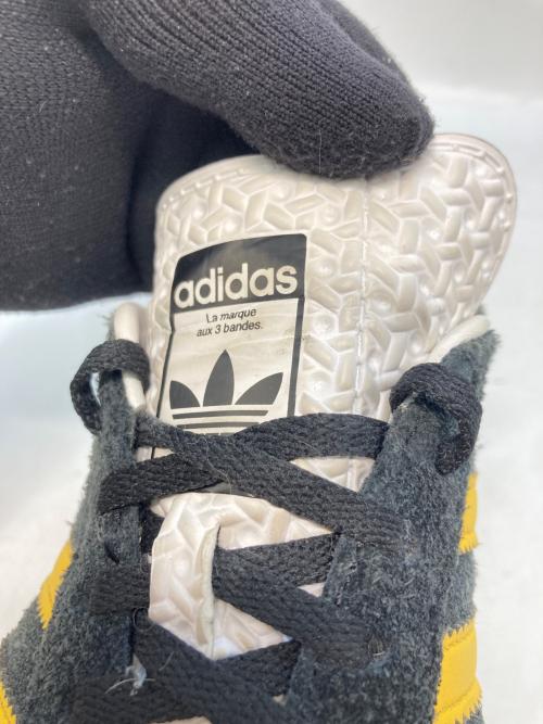 adidas（アディダス）adidas (アディダス) ガゼルボールド ブラック×イエロー サイズ:24㎝の古着・服飾アイテム