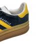 中古・古着 adidas (アディダス) ガゼルボールド ブラック×イエロー サイズ:24㎝：8000円