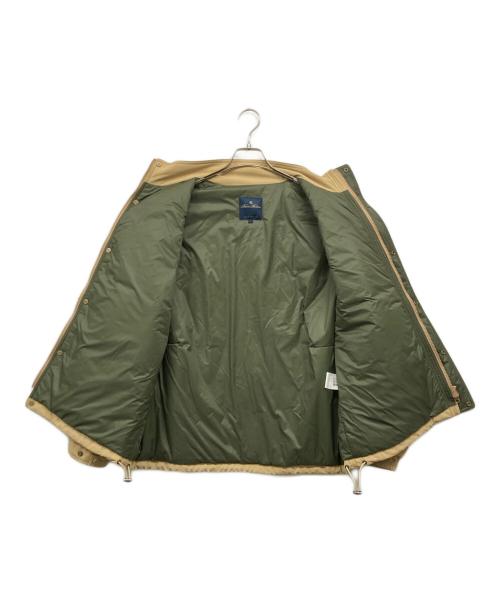 BROOKS BROTHERS（ブルックスブラザーズ）BROOKS BROTHERS (ブルックスブラザーズ) ナイロンショートパッファージップジャケット ベージュ サイズ:Sの古着・服飾アイテム