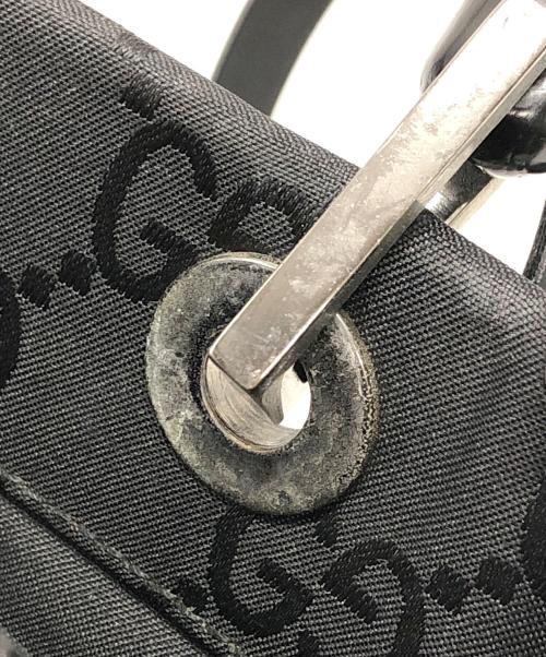 GUCCI（グッチ）GUCCI (グッチ) バンブートートバッグ ブラックの古着・服飾アイテム
