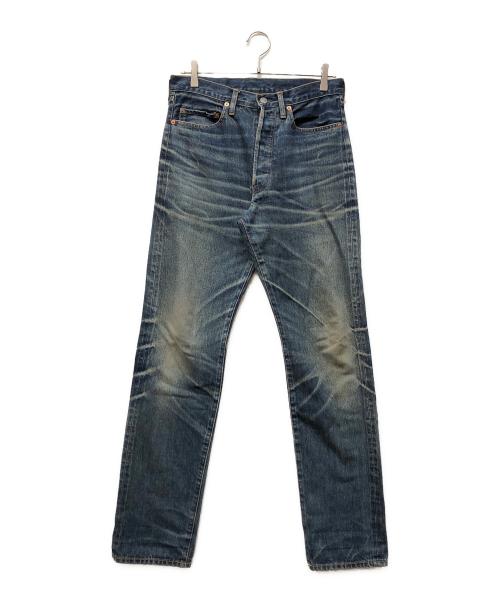 Subculture（サブカルチャー）Subculture (サブカルチャー) 66 加工セルヴィッジデニムパンツ インディゴ サイズ:1の古着・服飾アイテム