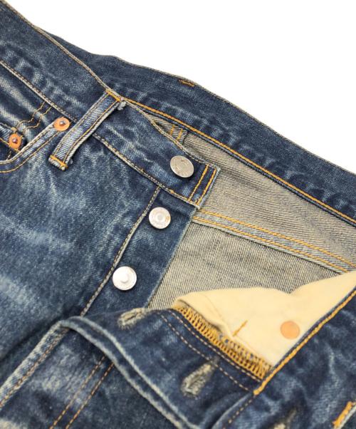 Subculture（サブカルチャー）Subculture (サブカルチャー) 66 加工セルヴィッジデニムパンツ インディゴ サイズ:1の古着・服飾アイテム