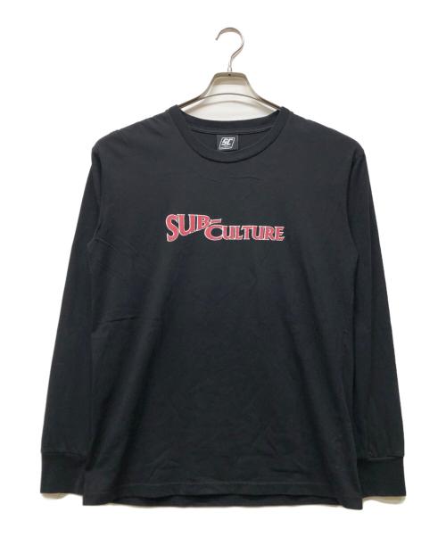 Subculture（サブカルチャー）Subculture (サブカルチャー) ロングスリーブカットソー ブラック サイズ:1の古着・服飾アイテム