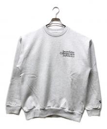 SPECTER FABRIC COMMUNICATION（スペクターファブリックコミュニケーション）の古着「ロゴスウェット」｜グレー