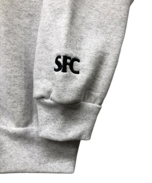 SPECTER FABRIC COMMUNICATION（スペクターファブリックコミュニケーション）SPECTER FABRIC COMMUNICATION (スペクターファブリックコミュニケーション) ロゴスウェット グレー サイズ:Mの古着・服飾アイテム