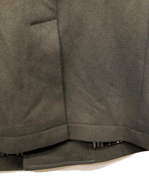 BURBERRY BLACK LABEL（バーバリーブラックレーベル）BURBERRY BLACK LABEL (バーバリーブラックレーベル) Pコート グリーン サイズ:Lの古着・服飾アイテム