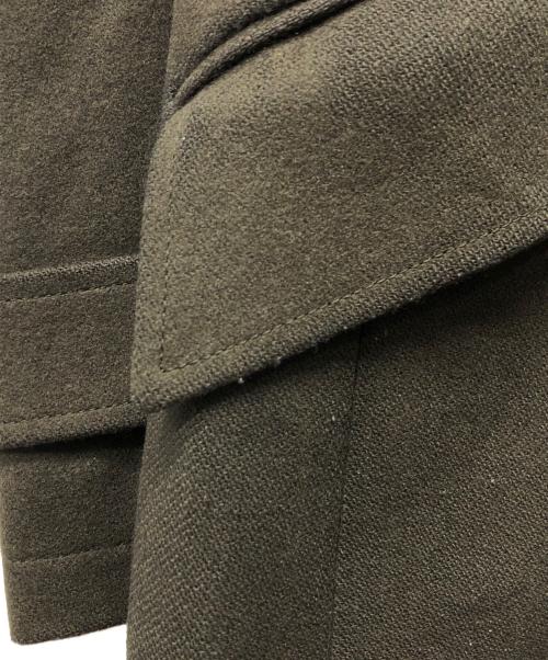BURBERRY BLACK LABEL（バーバリーブラックレーベル）BURBERRY BLACK LABEL (バーバリーブラックレーベル) Pコート グリーン サイズ:Lの古着・服飾アイテム