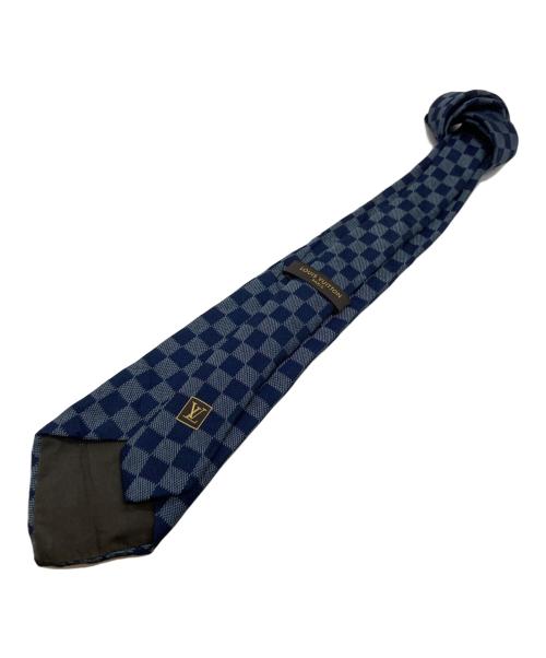 LOUIS VUITTON（ルイ ヴィトン）LOUIS VUITTON (ルイ ヴィトン) シルクネクタイ ネイビー サイズ:不明の古着・服飾アイテム