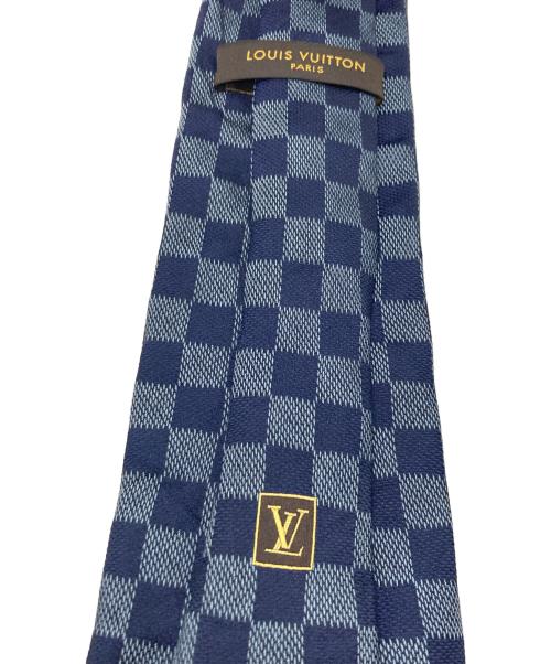 LOUIS VUITTON（ルイ ヴィトン）LOUIS VUITTON (ルイ ヴィトン) シルクネクタイ ネイビー サイズ:不明の古着・服飾アイテム