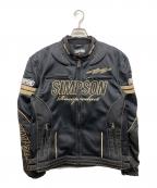 SIMPSONシンプソン）の古着「プロテクタージャケット」｜ブラック
