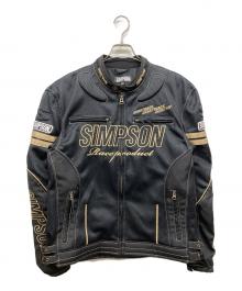 SIMPSON（シンプソン）の古着「プロテクタージャケット」｜ブラック
