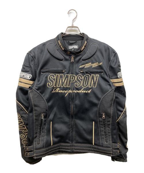 SIMPSON（シンプソン）SIMPSON (シンプソン) プロテクタージャケット ブラック サイズ:3Lの古着・服飾アイテム