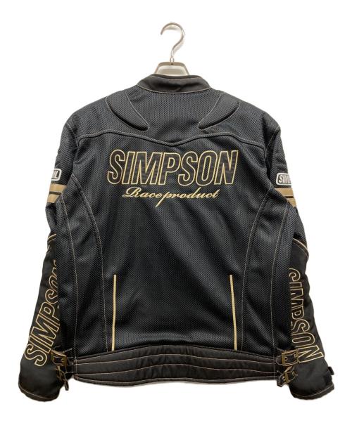 SIMPSON（シンプソン）SIMPSON (シンプソン) プロテクタージャケット ブラック サイズ:3Lの古着・服飾アイテム
