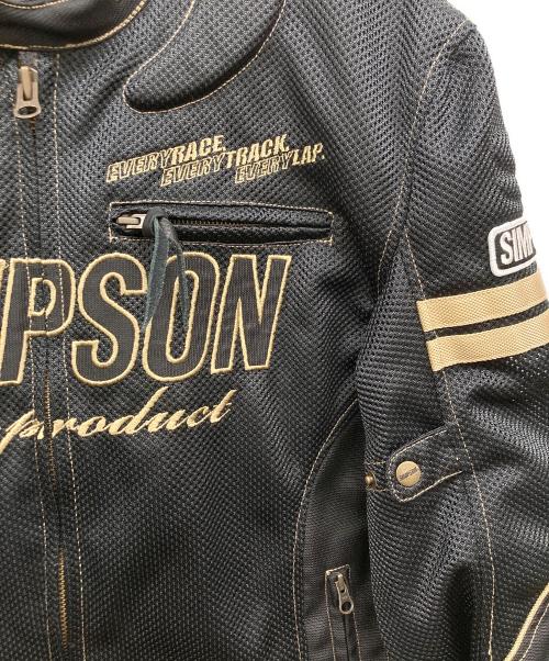 SIMPSON（シンプソン）SIMPSON (シンプソン) プロテクタージャケット ブラック サイズ:3Lの古着・服飾アイテム