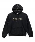 CELINEセリーヌ）の古着「ロゴパーカー」｜ブラック