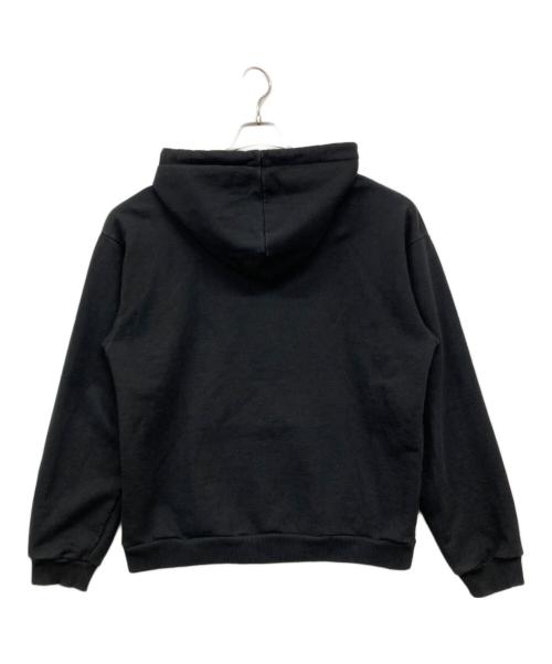 CELINE（セリーヌ）CELINE (セリーヌ) ロゴパーカー ブラック サイズ:Lの古着・服飾アイテム