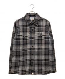 A BATHING APE（アベイシングエイプ）の古着「長袖シャツ」｜グレー