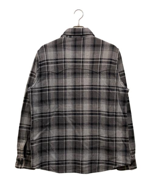 A BATHING APE（アベイシングエイプ）A BATHING APE (アベイシングエイプ) 長袖シャツ グレー サイズ:XLの古着・服飾アイテム