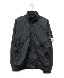 STONE ISLAND（ストーンアイランド）の古着「ガーメントダイジップアップジャケット」｜ブラック