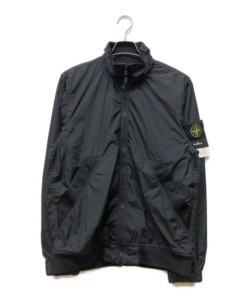 STONE ISLAND（ストーンアイランド）STONE ISLAND (ストーンアイランド) ガーメントダイジップアップジャケット ブラック サイズ:Mの古着・服飾アイテム
