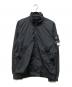 STONE ISLAND（ストーンアイランド）の古着「ガーメントダイジップアップジャケット」｜ブラック
