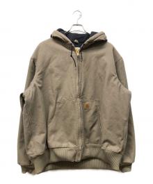 CarHartt（カーハート）の古着「アクティブパーカー」｜ベージュ