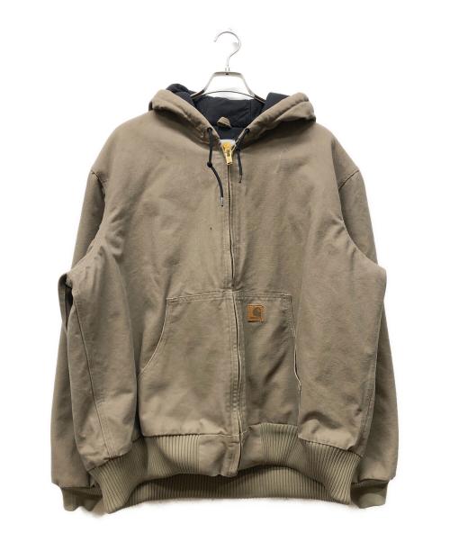 CarHartt（カーハート）CarHartt (カーハート) アクティブパーカー ベージュ サイズ:XLの古着・服飾アイテム